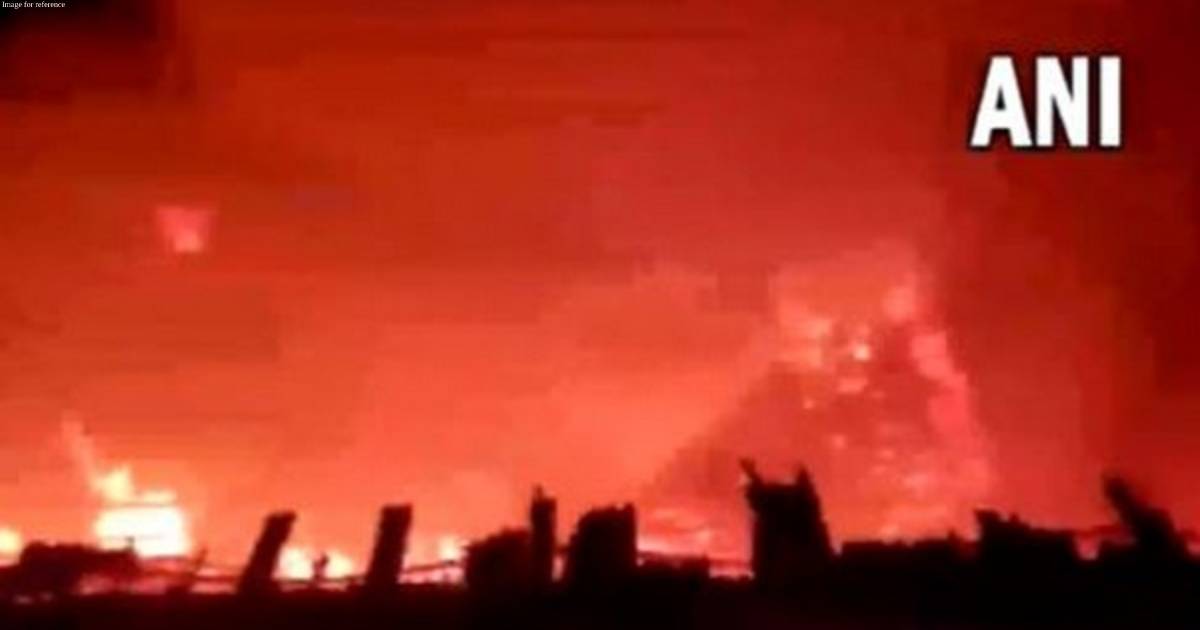 Three dead in massive fire at decoration material godown in Pune